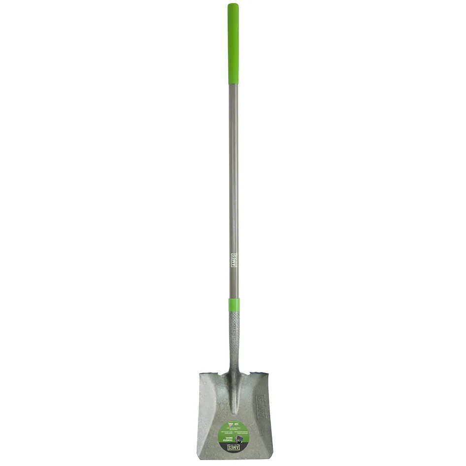 Ames Eagle Long Handle Square Point Shovel Square Point w/ Long Handle - Image 2