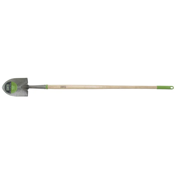 Ames Floral Long Handle Round Point Shovel