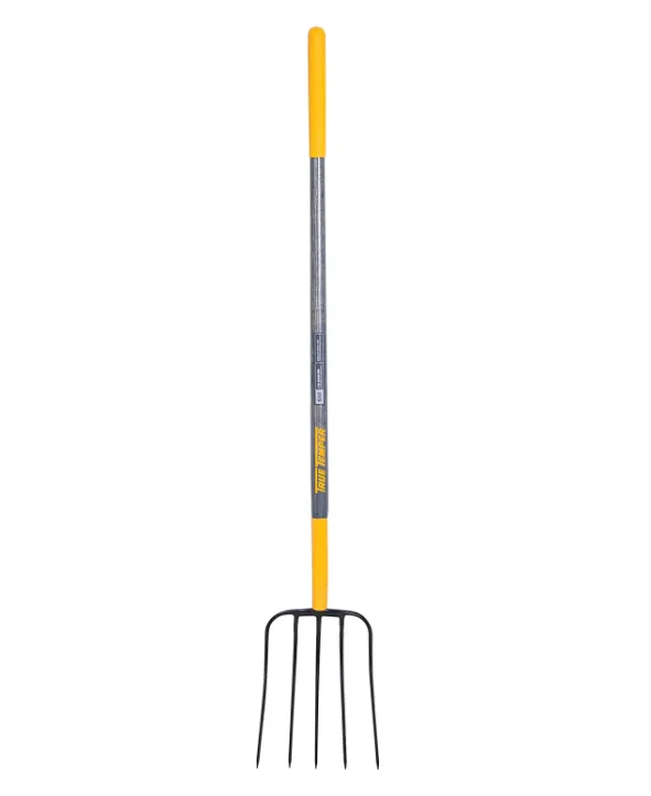 Ames True Temper 5 Tine Forge Manure Fork - Image 2