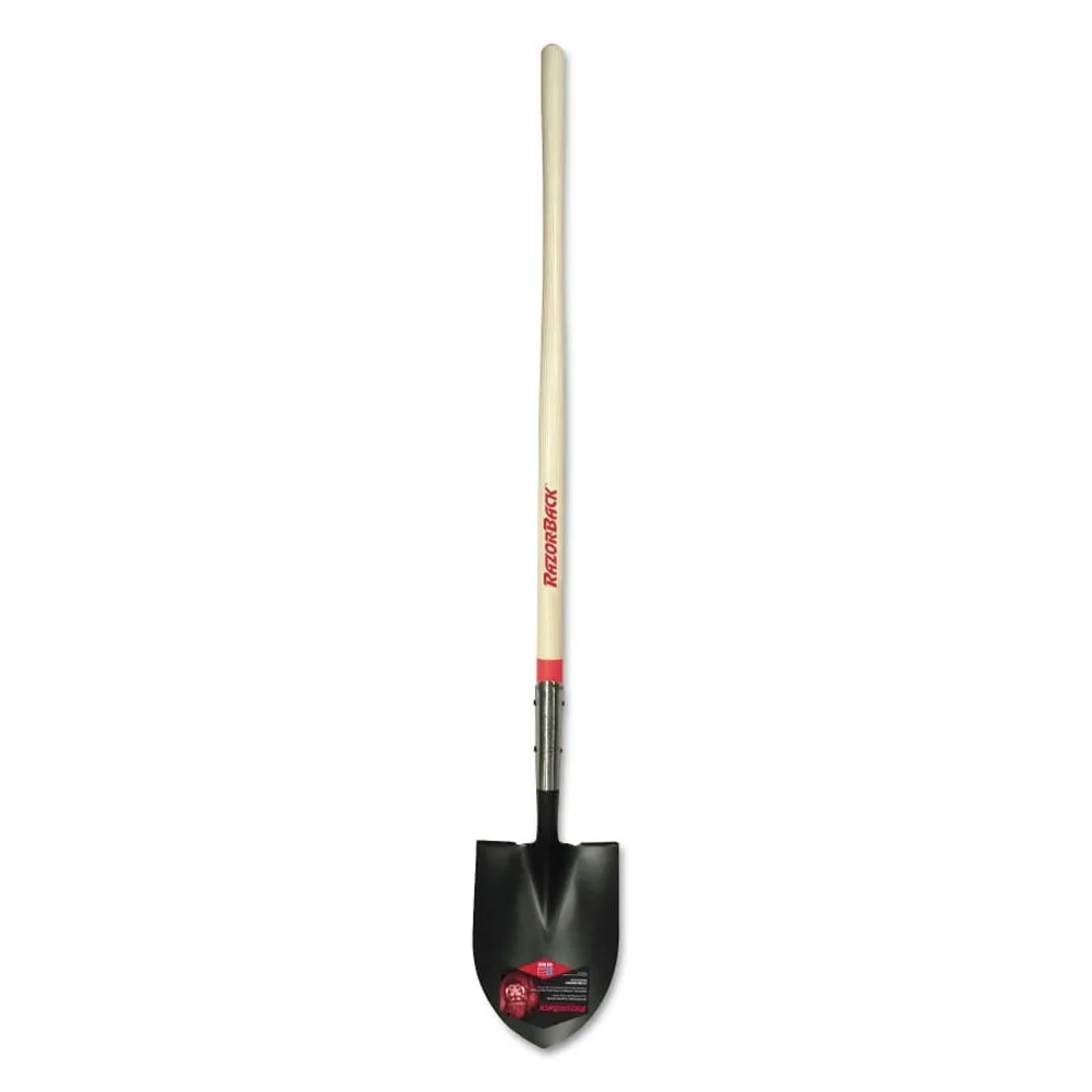 Ames True Temper Fiberglass Long Handle Round Point Shovel - Image 2