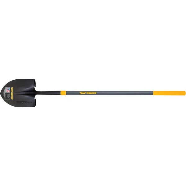 Ames True Temper Fiberglass Long Handle Round Point Shovel
