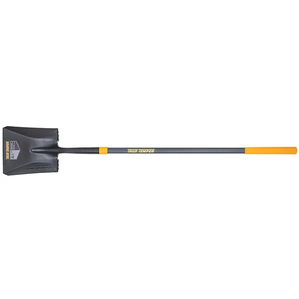 Ames True Temper Fiberglass Long Handle Square Point Shovel
