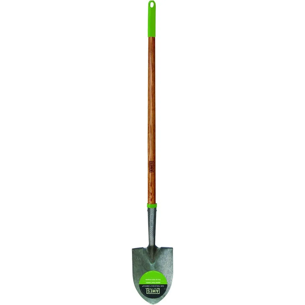 Ames True Temper Long Handle Round Point Floral Shovel - Image 2