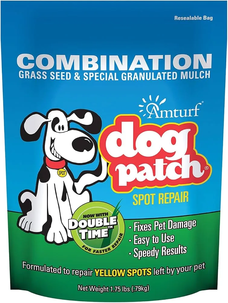 Amturf 1.75 lbs Dog Patch Seed Mulch Sun/ Shade Mix - Image 2