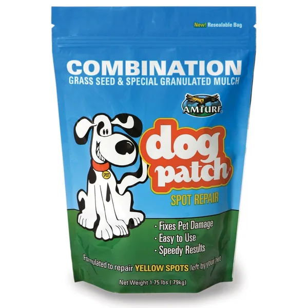 Amturf 1.75 lbs Dog Patch Seed Mulch Sun/ Shade Mix