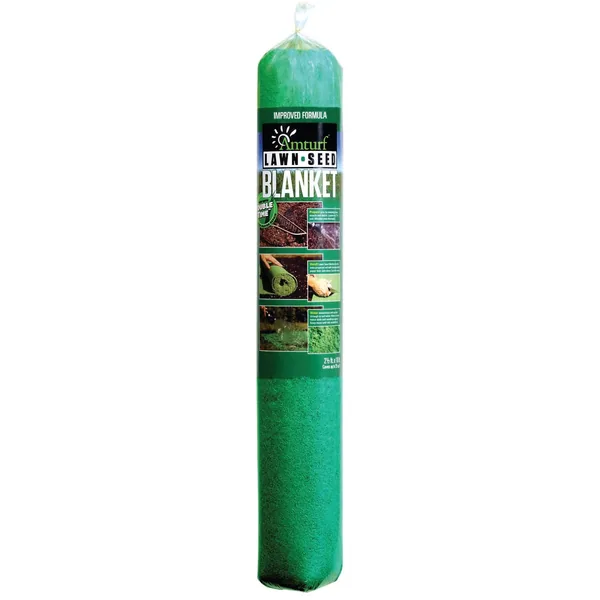 Amturf 25sf Sun/ Shade Central Lawn Seed Blanket