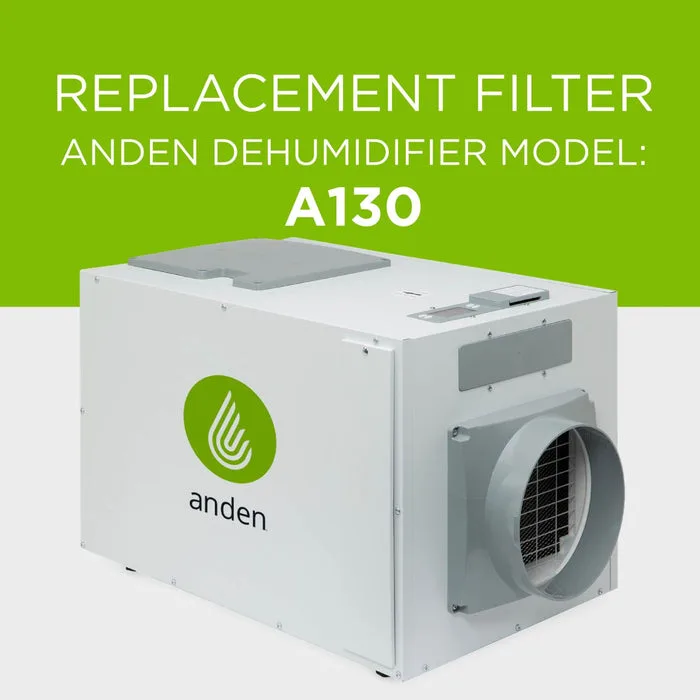 Anden 5701 Replacement Filter for Anden Dehumidifier Model A130 - Image 2