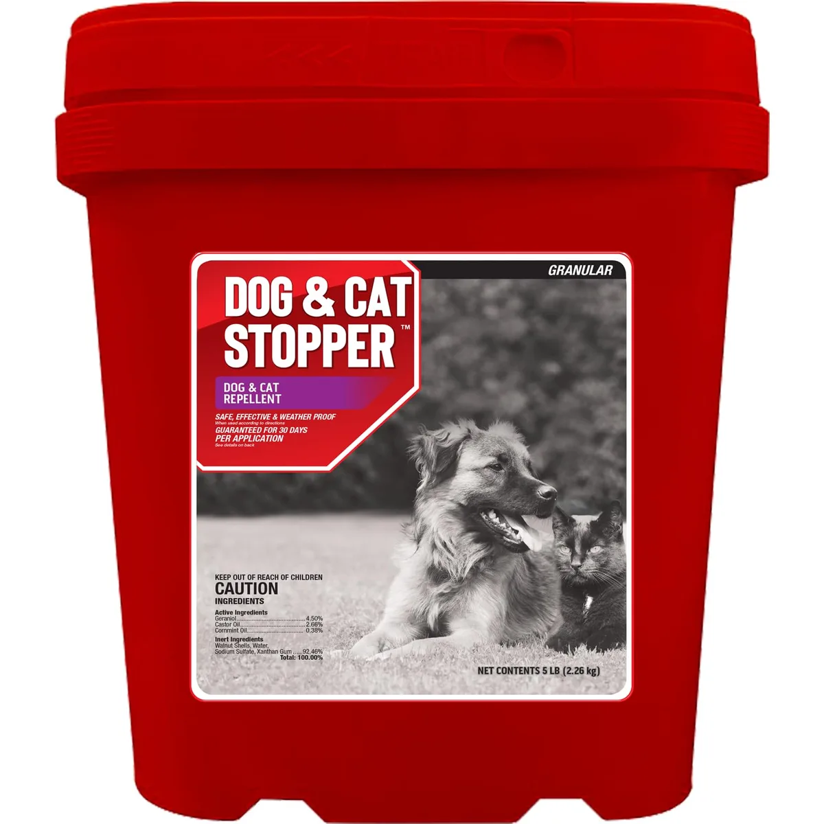 Animal Stopper 5lb Canister Repellent Shaker Granules - Image 2