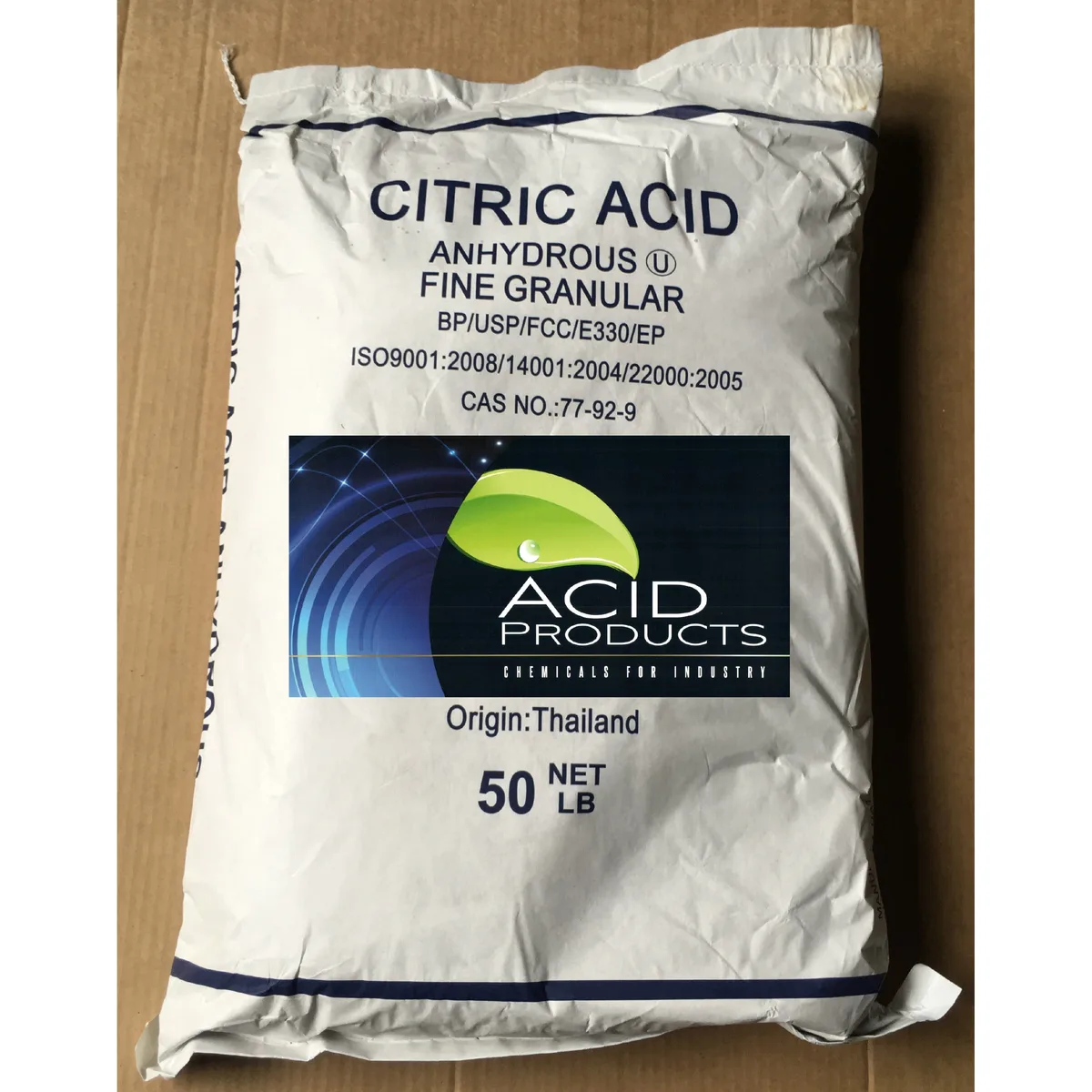 AP Citric Acid Gran 50 Lb - Image 2