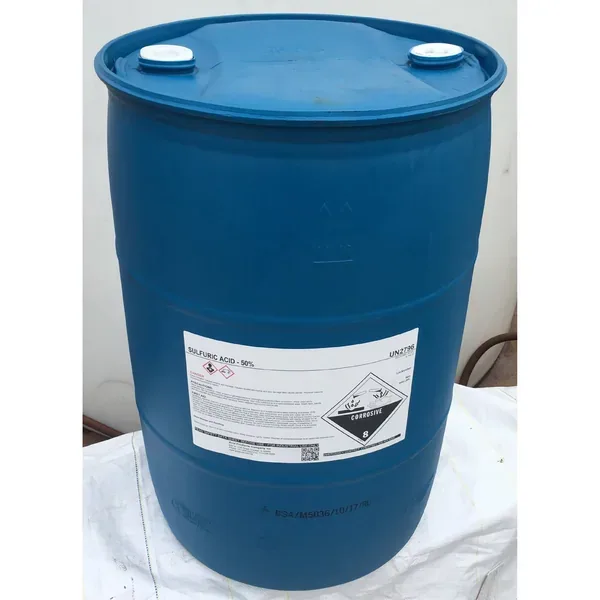 AP Sulfuric Acid 50% 55Gl No Return Drum - Image 2