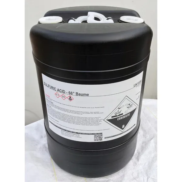 AP Sulfuric Acid 66 Baume (93%) 15Gl No Return Drum 225Lb - Image 2