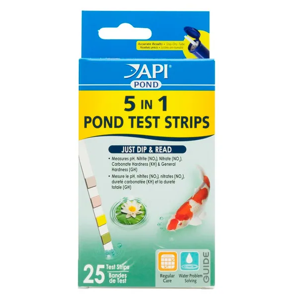 API Pond 5 In 1 Test Strips