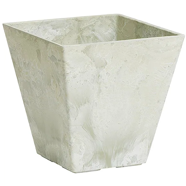 Artstone Ella 14" Square Planter Mint
