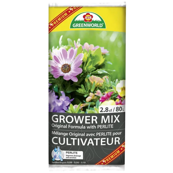 ASB GM Grower Mix 15% Perlite 2.8cf