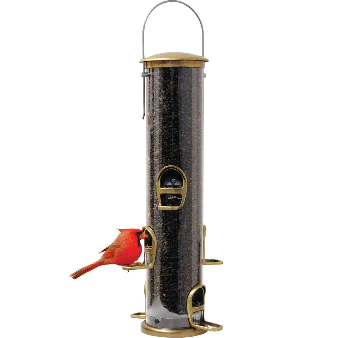 Aspects Antique Brass Quick Clean Big Tube Feeder - Image 2