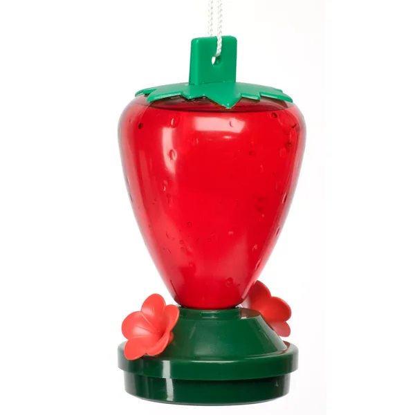 Audubon 12oz Strawberry Hummingbird Feeder