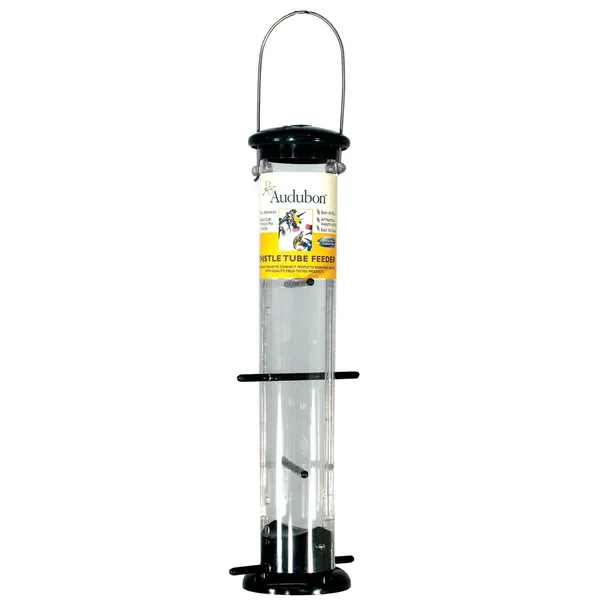Audubon 15" Green Plastic 8 Port Thistle Finch Feeder