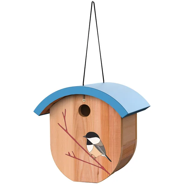 Audubon Limited Edition Eggpicnic Wren & Chickadee Houses
