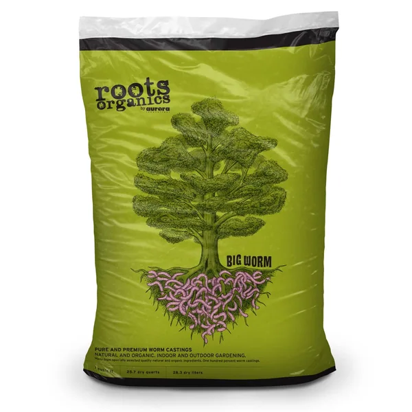 Roots Organics 1cf Big Worm Potting Soil