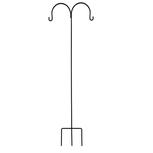 Austram 84" Hampton Double Shepherd Rod Black