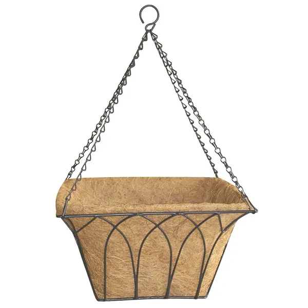 Austram Lotus Square Hang Basket with Chain