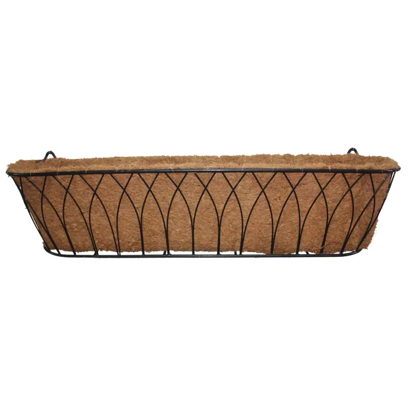 Austram Lotus Trough Planter Black