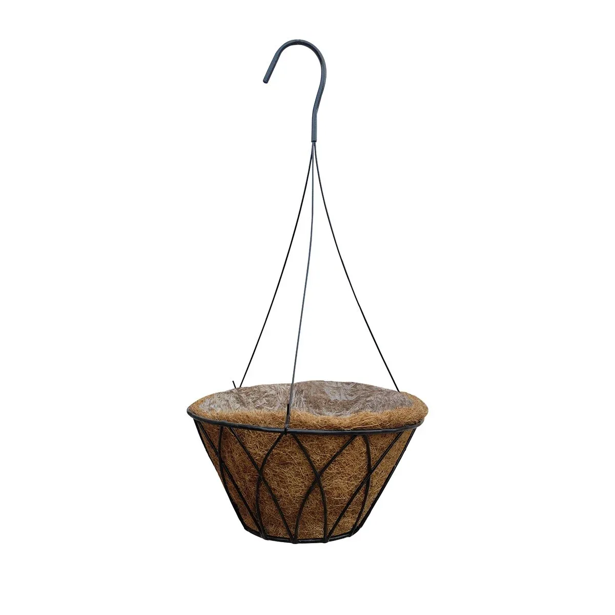 Austram Progro Basic Planter with Plastic Hanger Black - Image 2