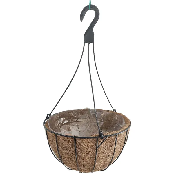 Austram Progro Basic Planter with Plastic Hanger Black