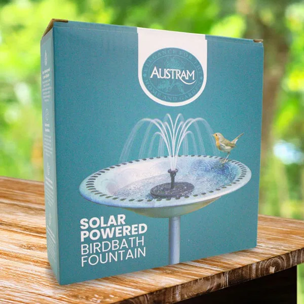 Austram Solar Bird Bath Fountain - Image 2