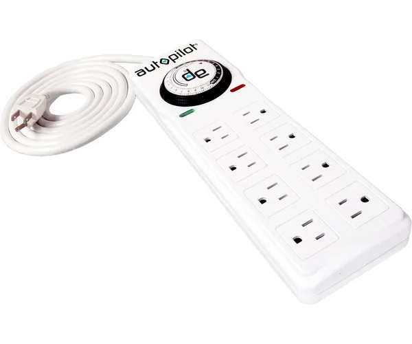 Autopilot Surge Protector / Power Strip, 8 Outlets with Timer