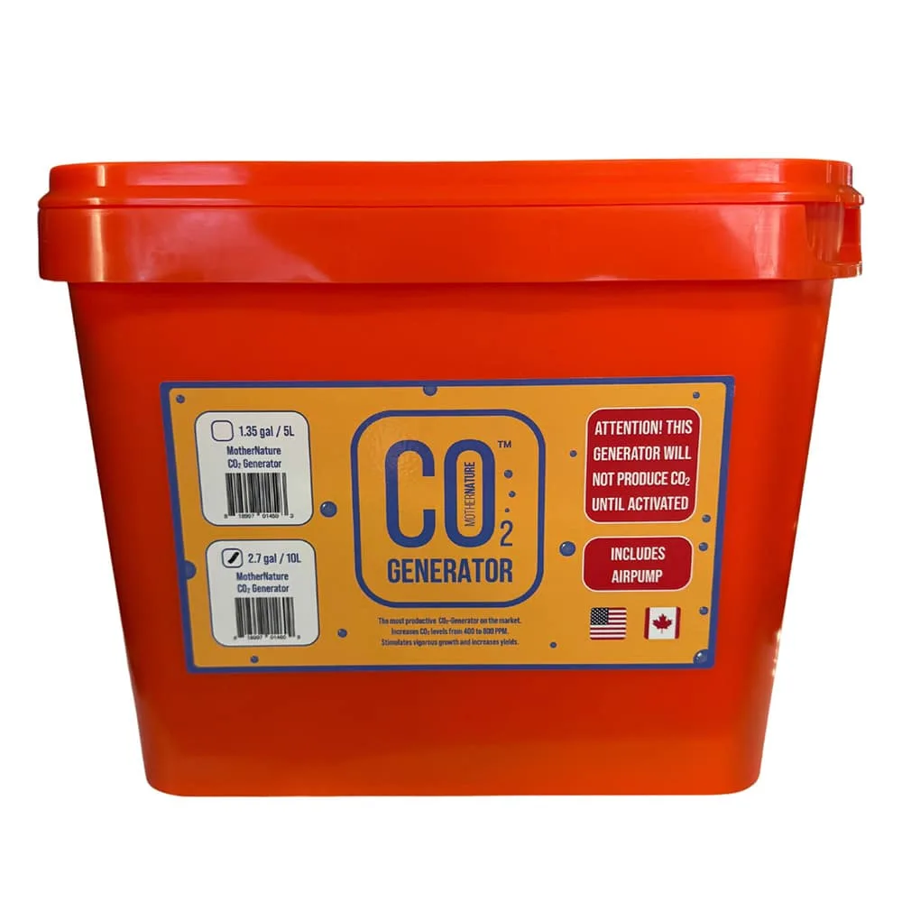 Mother Nature CO2 Generator 10 Liter Kit with Single Outlet Air Pump - Image 2