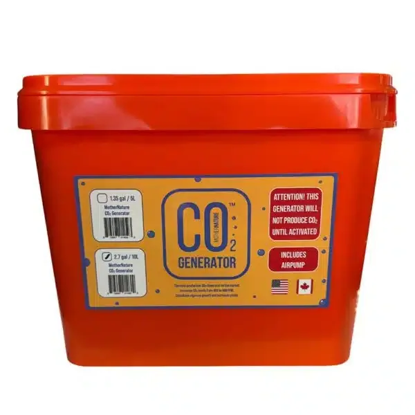 Mother Nature CO2 Generator 10 Liter Kit with Single Outlet Air Pump