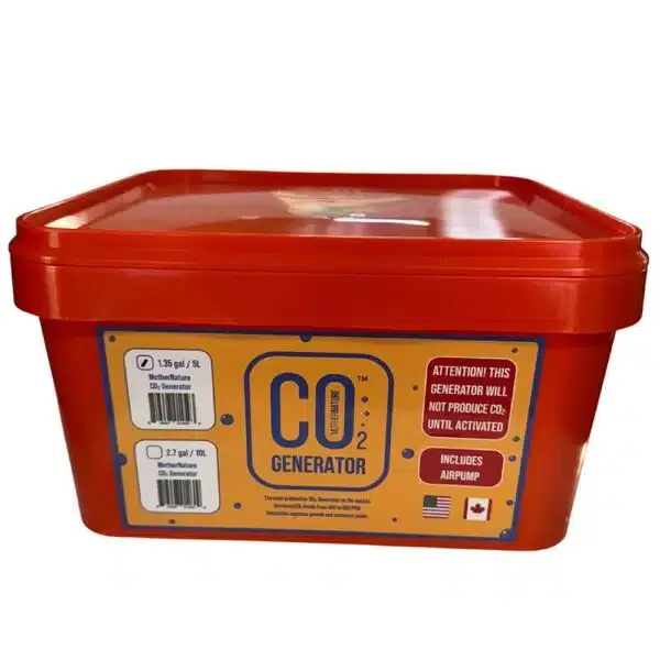 Mother Nature CO2 Generator 5 Liter Kit with Single Outlet Air Pump
