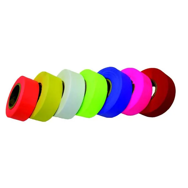 Bamboo Supply 1" x 150' Flagging Tape Glo Pink
