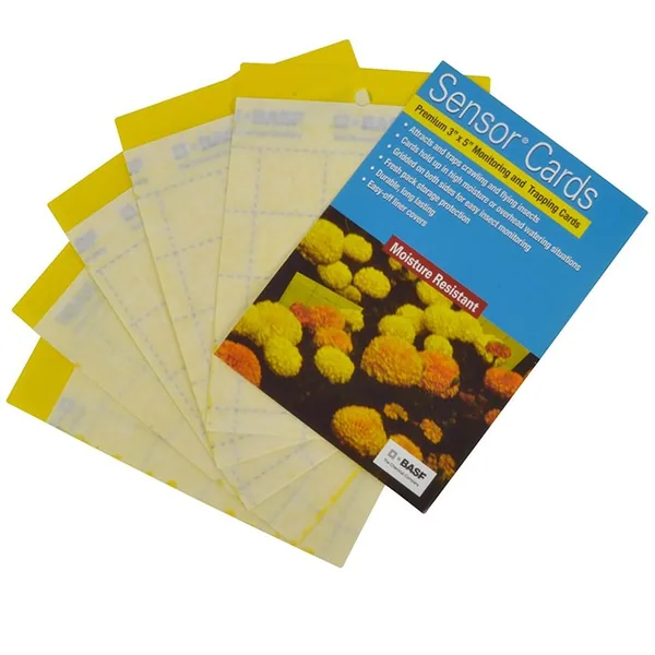 Basf Agricultural Sensor Yellow Sticky Cards 3"x5"