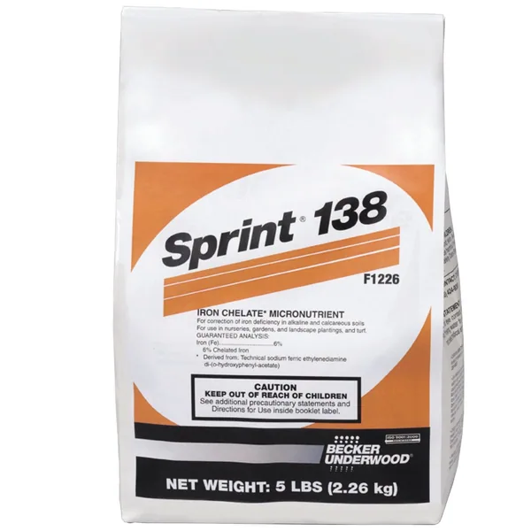 Basf Sprint 138 Iron Chelate 6% EDDHA 5Lb