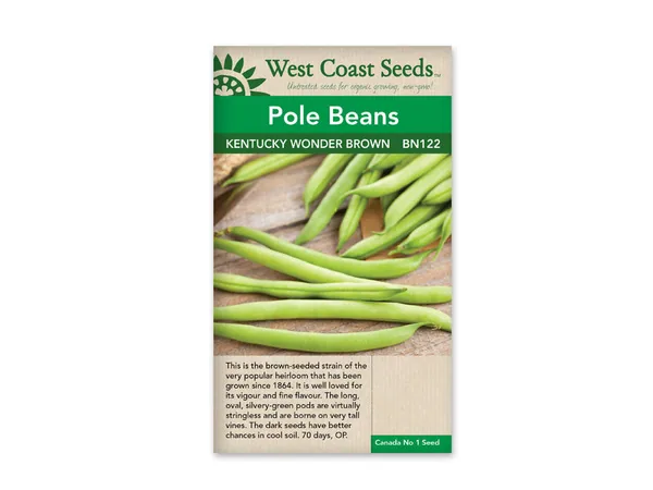 Beans, Kentucky Wonder Brown Pole 1/2lb