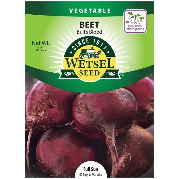 Beets, Bull's Blood 2 Grams - Image 2