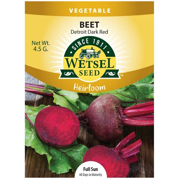 Beets, Heirloom Detroit 4.5 Grams