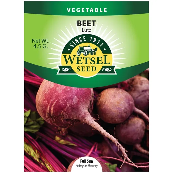 Beets, Lutz Red Stem 4.5 Grams