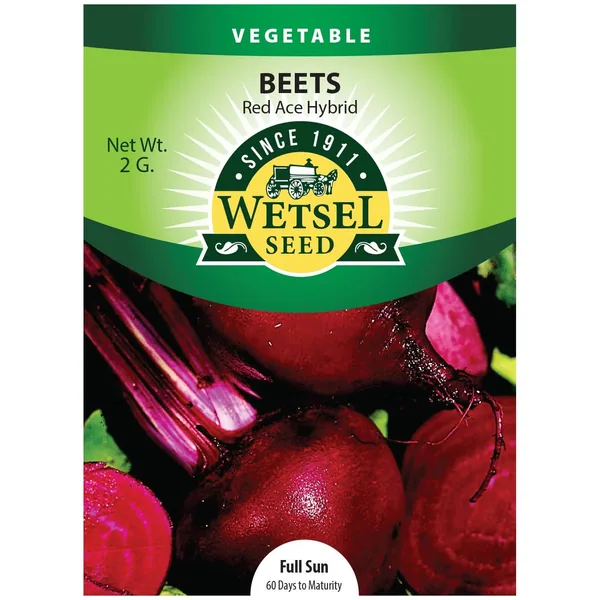 Beets, Red Ace Hybrid 2 Grams