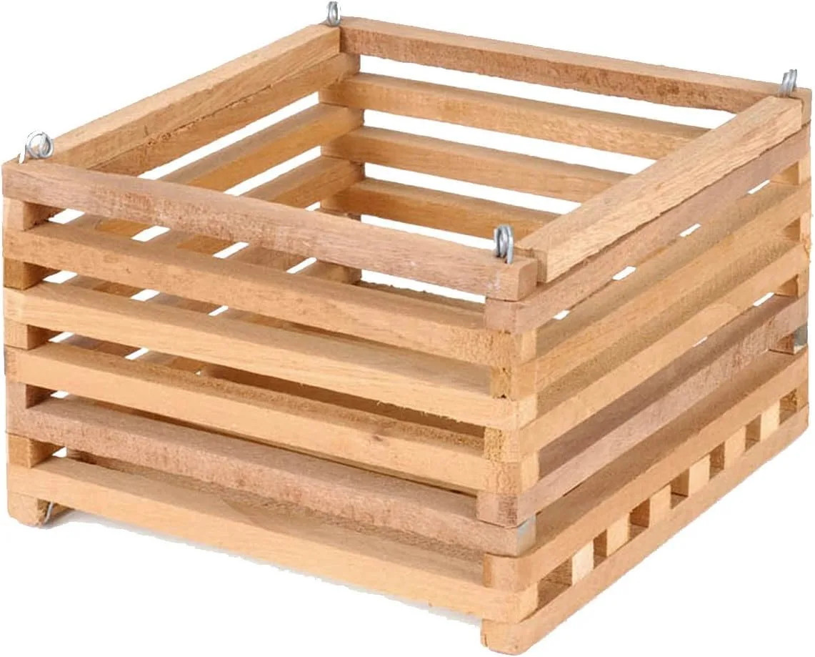 Better Gro 8" Sq Cedar Basket - Image 2