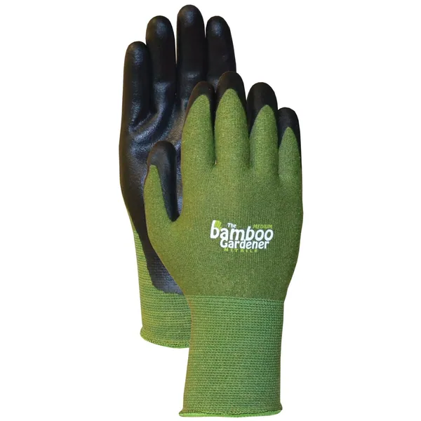 BGC Bamboo Nitrile Glove Green
