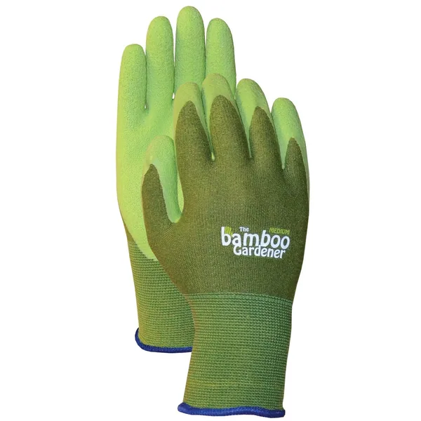 BGC Bamboo Rubber Palm Glove Green