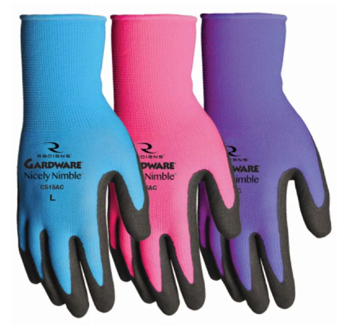 BGC Glove Gardware 15G Nicely Nimble Sgl Nitrile M - Image 2