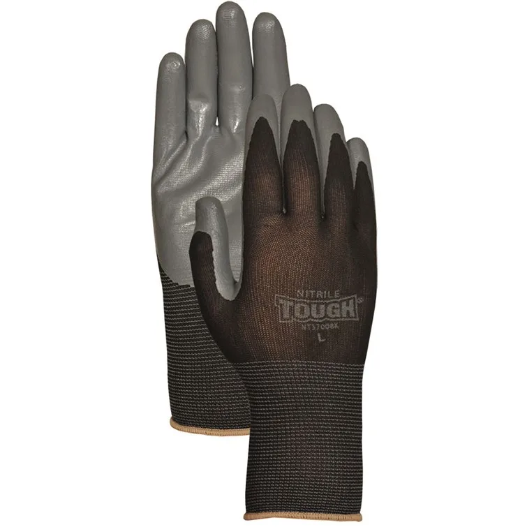 BGC Nitrile Tough Glove Black - Image 2