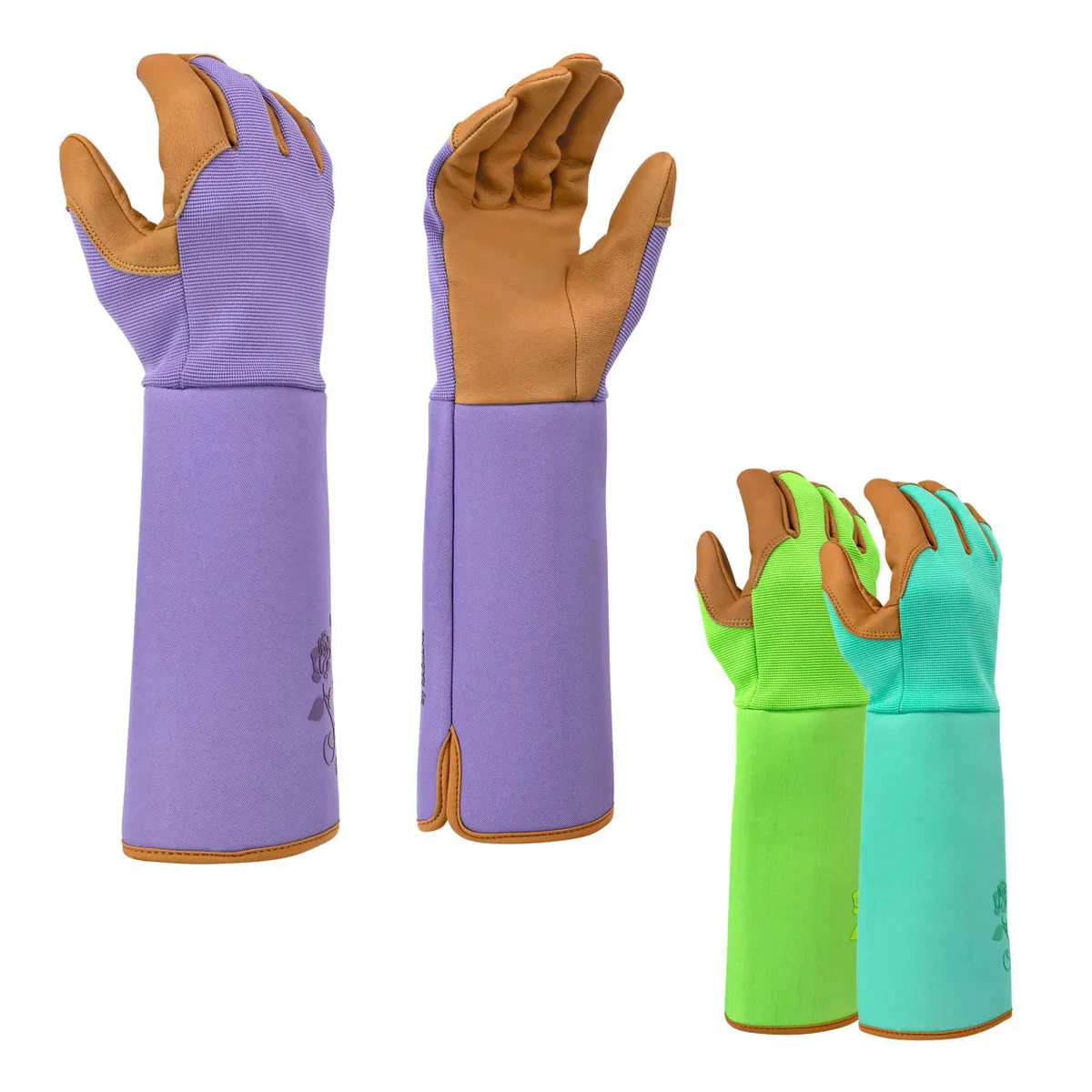 BGC Tuscany Gauntlet Assorted Colors M Sheepskin Leather Palm - Image 2