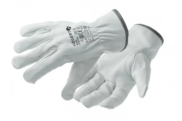BGC Womens Goatskin Leather Driver L White