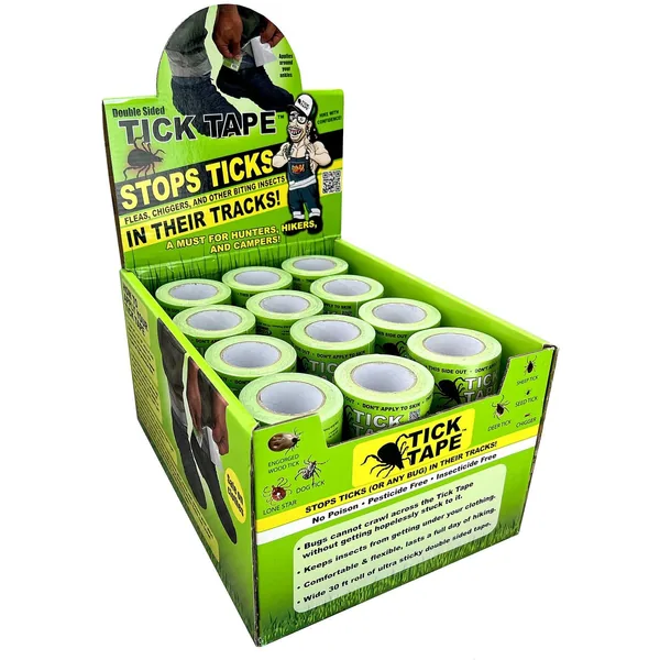 Billy Bob 24pc 30ft Roll Tick Tape Counter Display