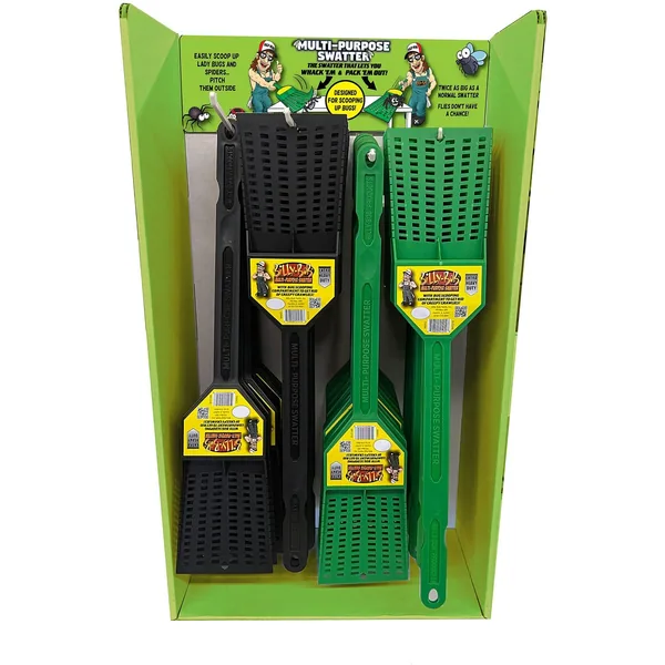 Billy Bob 32pc Fly Swatter Wing Panel Display